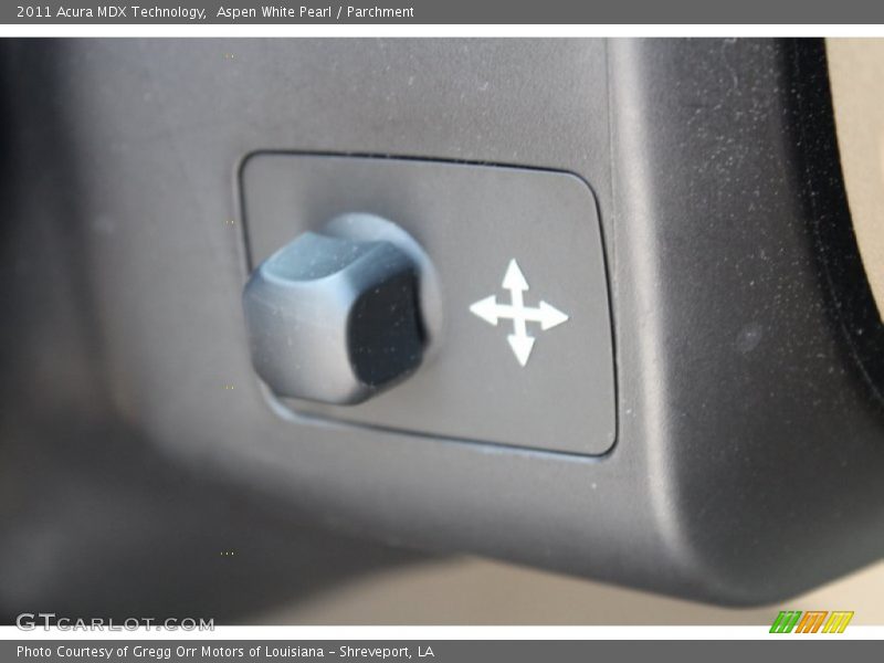 Aspen White Pearl / Parchment 2011 Acura MDX Technology