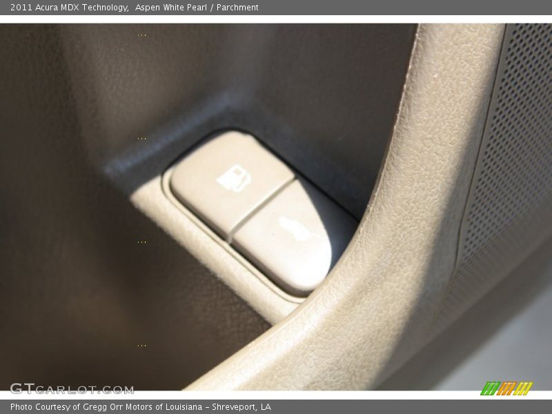 Aspen White Pearl / Parchment 2011 Acura MDX Technology
