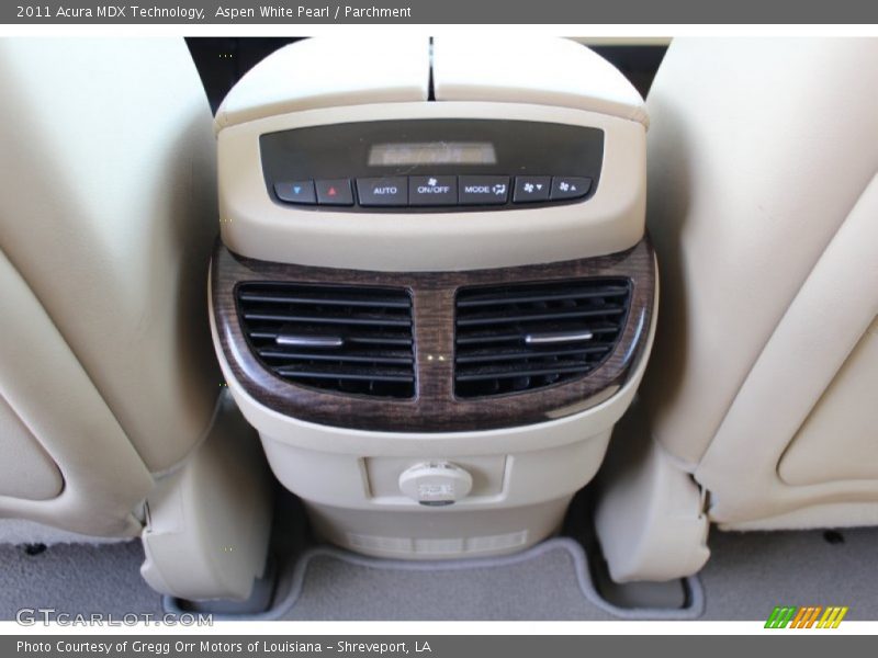 Aspen White Pearl / Parchment 2011 Acura MDX Technology