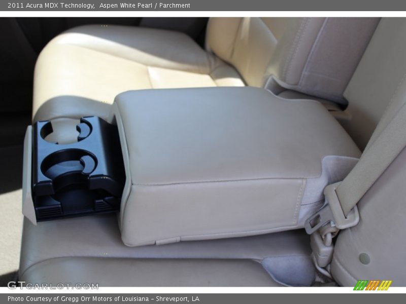 Aspen White Pearl / Parchment 2011 Acura MDX Technology