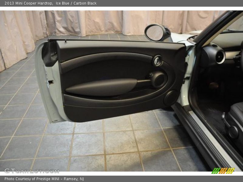 Ice Blue / Carbon Black 2013 Mini Cooper Hardtop