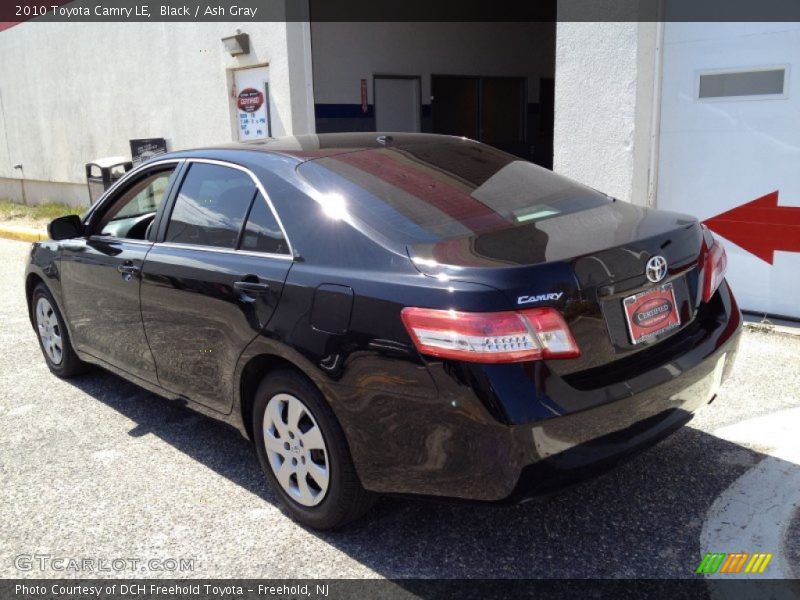 Black / Ash Gray 2010 Toyota Camry LE