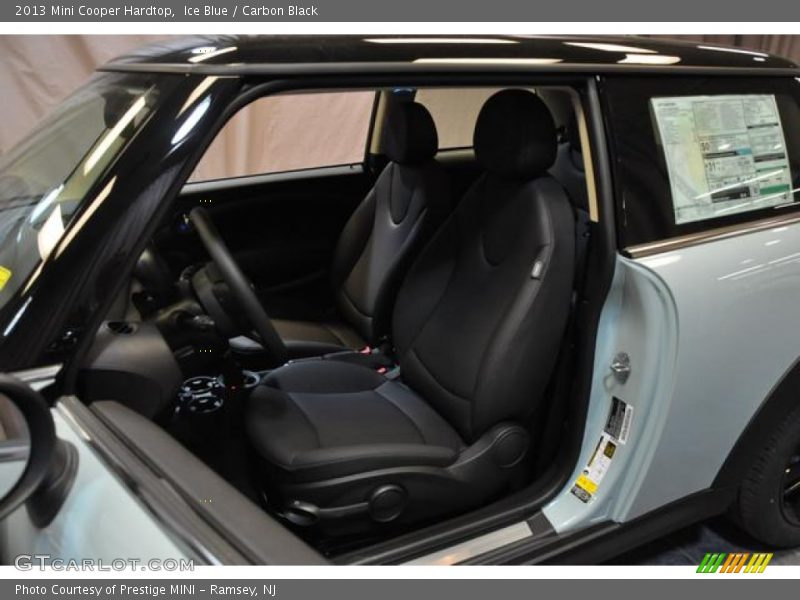 Ice Blue / Carbon Black 2013 Mini Cooper Hardtop