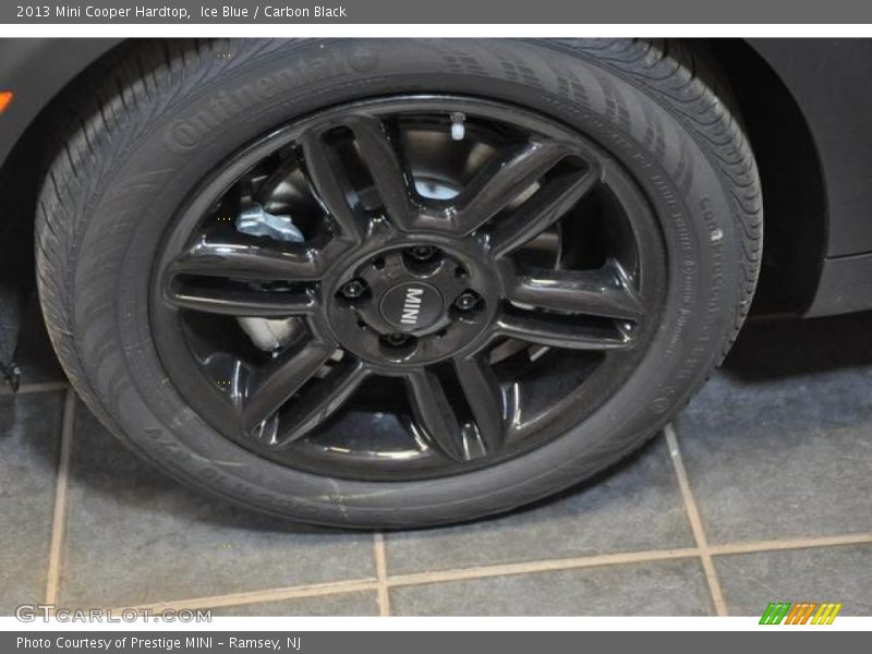 Ice Blue / Carbon Black 2013 Mini Cooper Hardtop