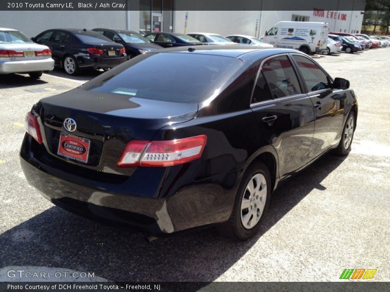 Black / Ash Gray 2010 Toyota Camry LE