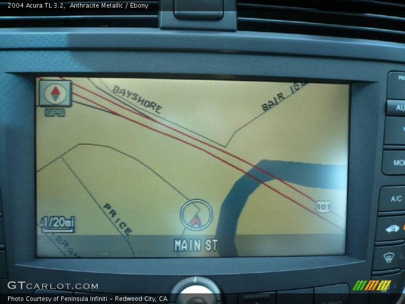 Anthracite Metallic / Ebony 2004 Acura TL 3.2
