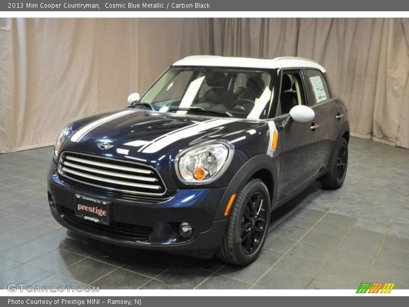 Cosmic Blue Metallic / Carbon Black 2013 Mini Cooper Countryman