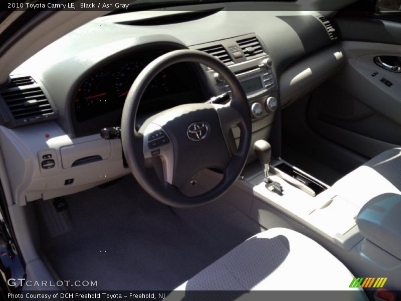 Black / Ash Gray 2010 Toyota Camry LE