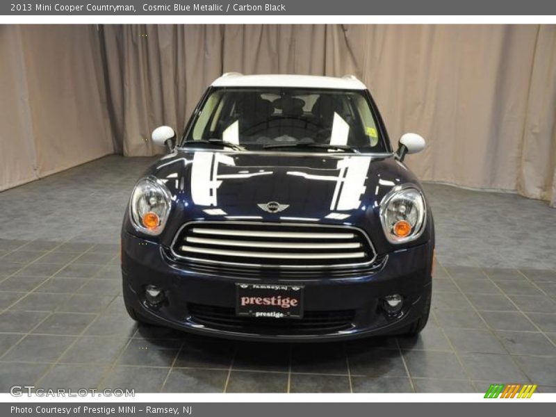 Cosmic Blue Metallic / Carbon Black 2013 Mini Cooper Countryman