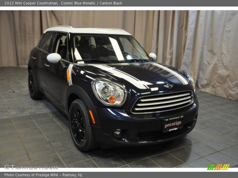 Cosmic Blue Metallic / Carbon Black 2013 Mini Cooper Countryman