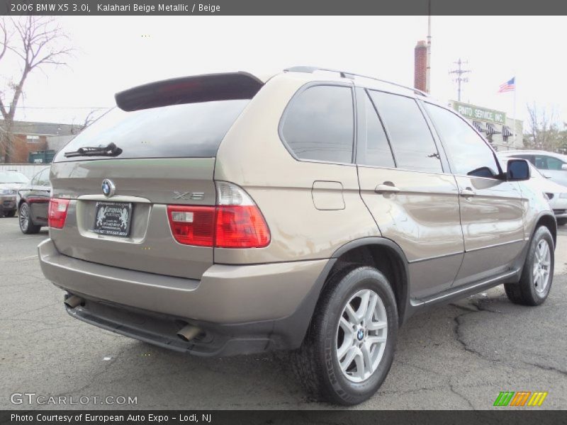 Kalahari Beige Metallic / Beige 2006 BMW X5 3.0i