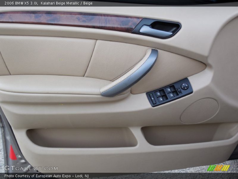 Kalahari Beige Metallic / Beige 2006 BMW X5 3.0i