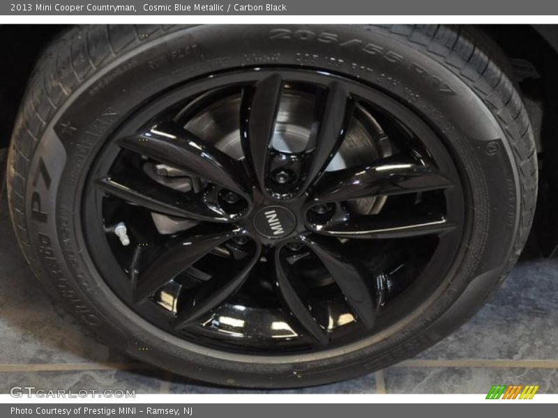Cosmic Blue Metallic / Carbon Black 2013 Mini Cooper Countryman