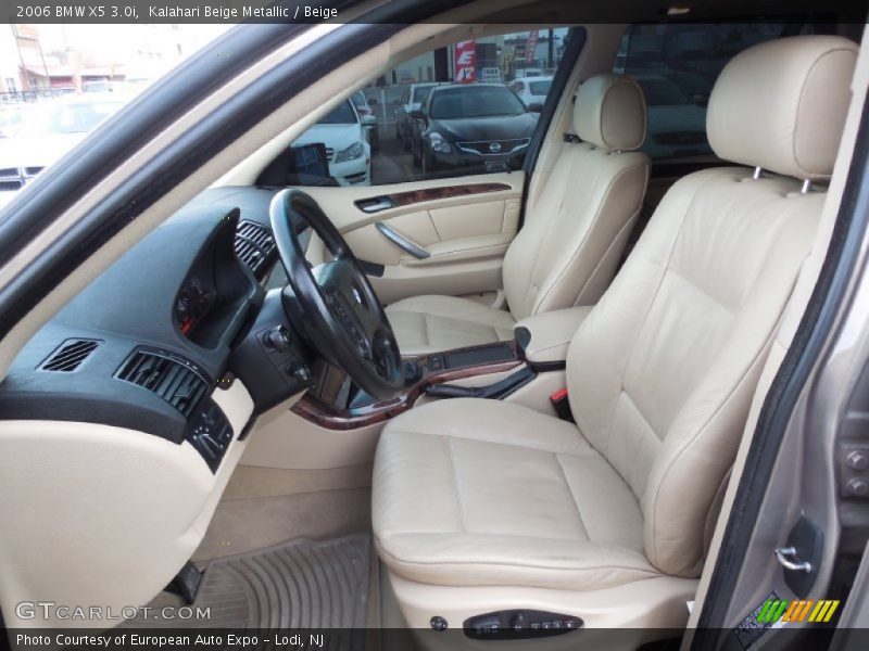 Kalahari Beige Metallic / Beige 2006 BMW X5 3.0i