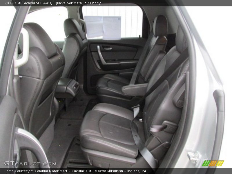 Quicksilver Metallic / Ebony 2012 GMC Acadia SLT AWD