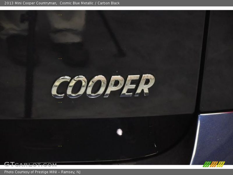 Cosmic Blue Metallic / Carbon Black 2013 Mini Cooper Countryman