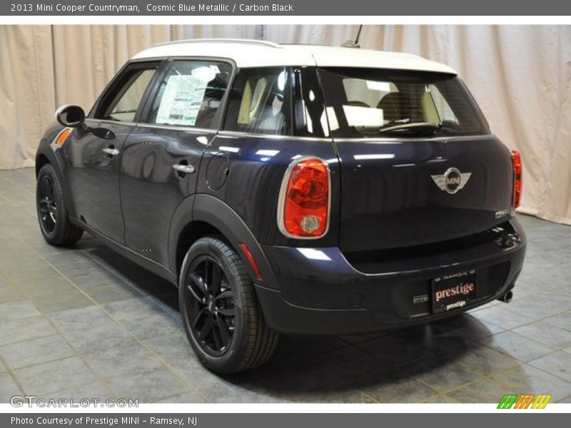 Cosmic Blue Metallic / Carbon Black 2013 Mini Cooper Countryman