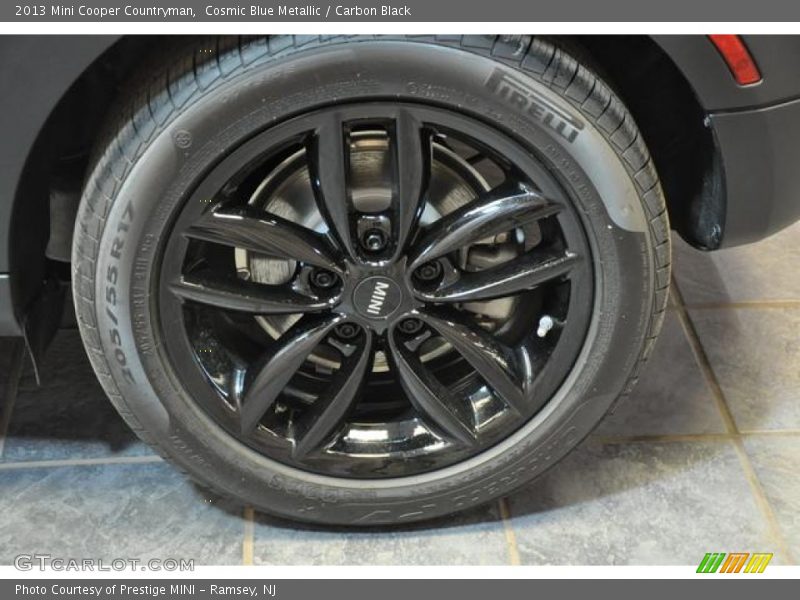Cosmic Blue Metallic / Carbon Black 2013 Mini Cooper Countryman
