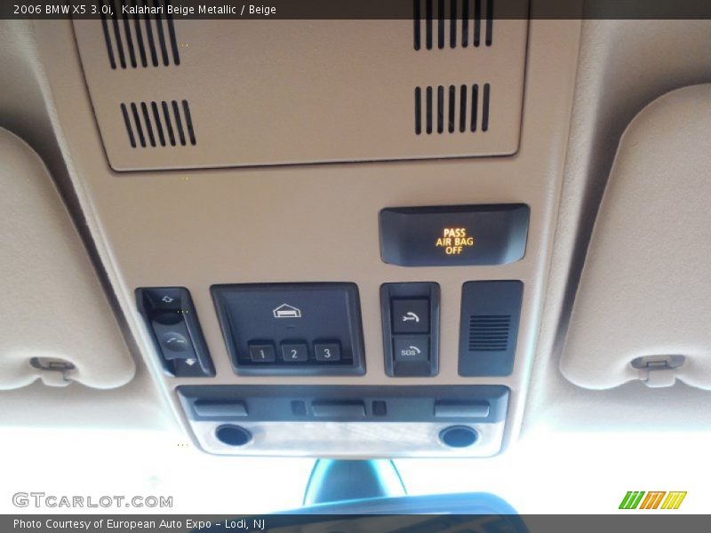Kalahari Beige Metallic / Beige 2006 BMW X5 3.0i