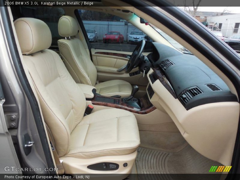 Kalahari Beige Metallic / Beige 2006 BMW X5 3.0i