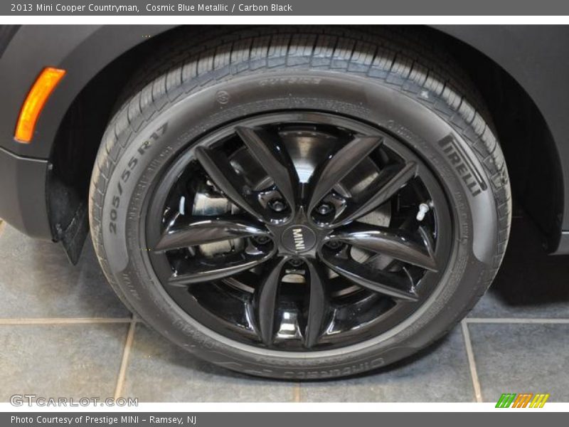 Cosmic Blue Metallic / Carbon Black 2013 Mini Cooper Countryman