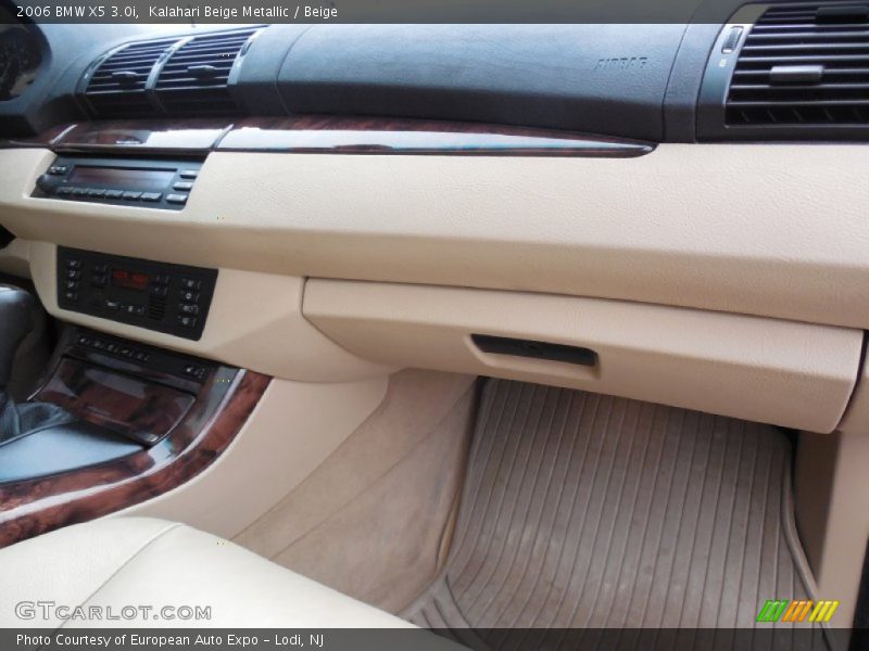 Kalahari Beige Metallic / Beige 2006 BMW X5 3.0i