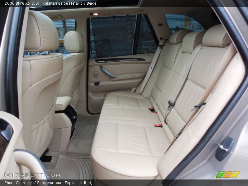 Kalahari Beige Metallic / Beige 2006 BMW X5 3.0i