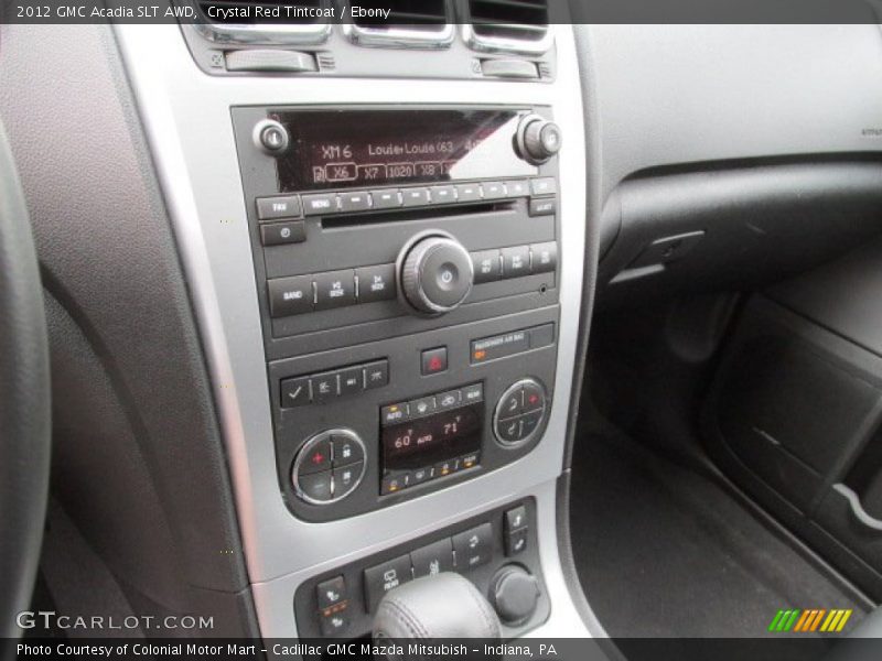 Crystal Red Tintcoat / Ebony 2012 GMC Acadia SLT AWD