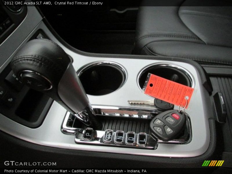 Crystal Red Tintcoat / Ebony 2012 GMC Acadia SLT AWD