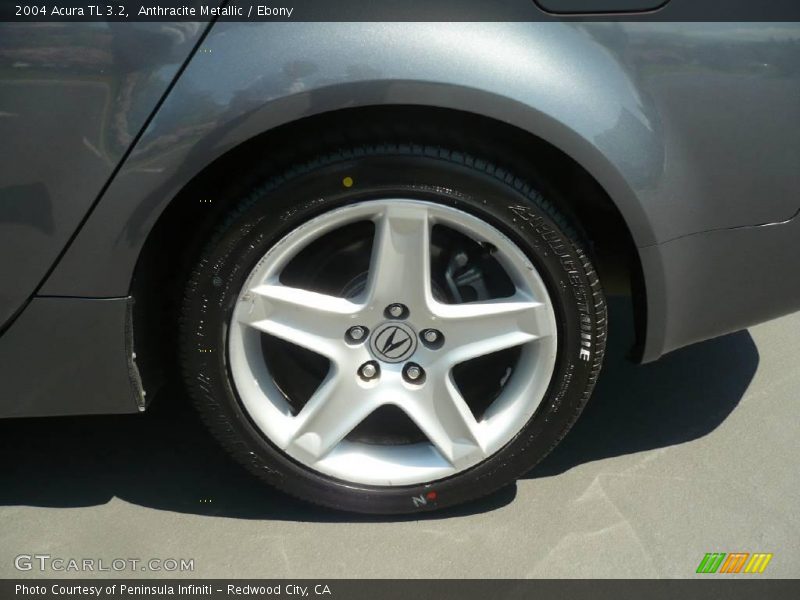 Anthracite Metallic / Ebony 2004 Acura TL 3.2