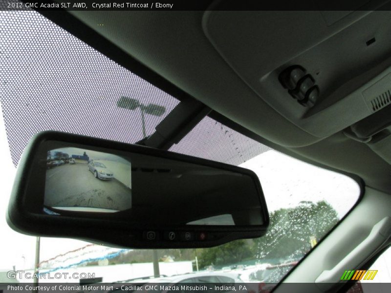 Crystal Red Tintcoat / Ebony 2012 GMC Acadia SLT AWD