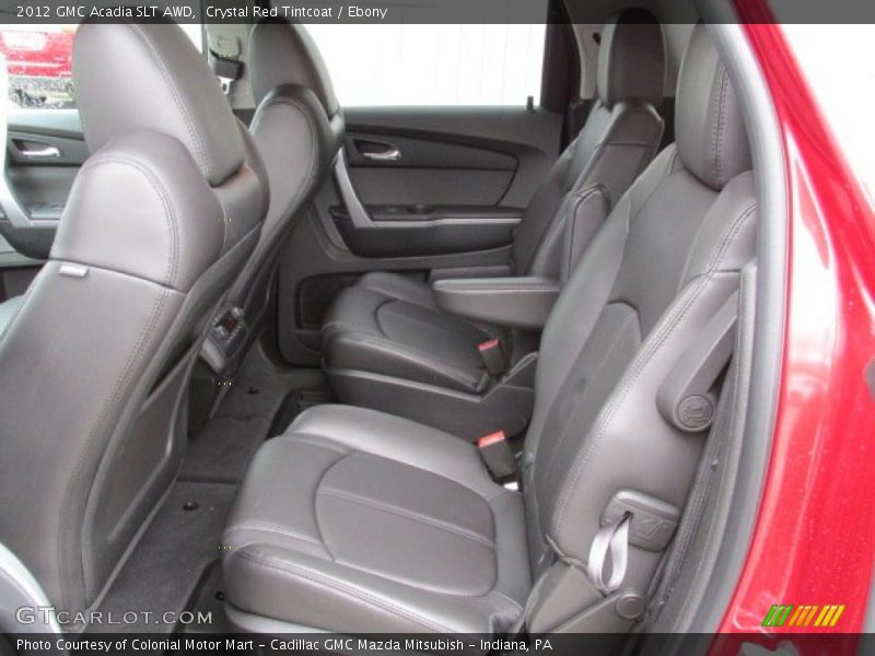 Crystal Red Tintcoat / Ebony 2012 GMC Acadia SLT AWD