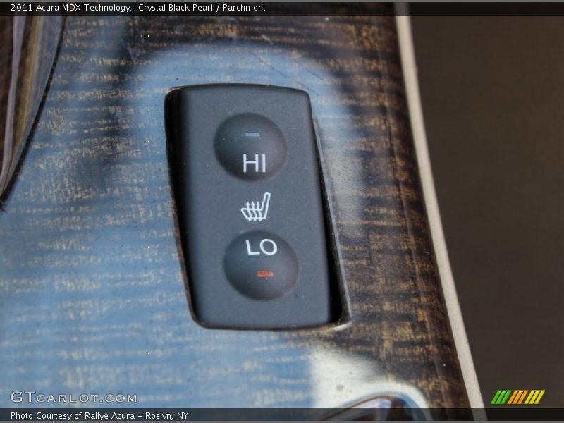 Crystal Black Pearl / Parchment 2011 Acura MDX Technology