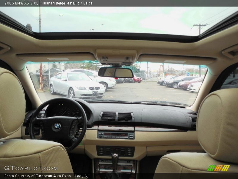 Kalahari Beige Metallic / Beige 2006 BMW X5 3.0i