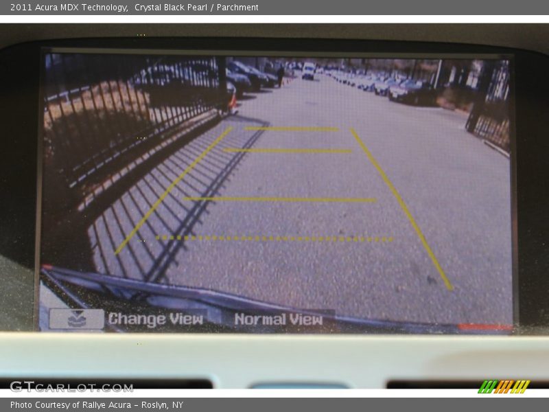 Crystal Black Pearl / Parchment 2011 Acura MDX Technology