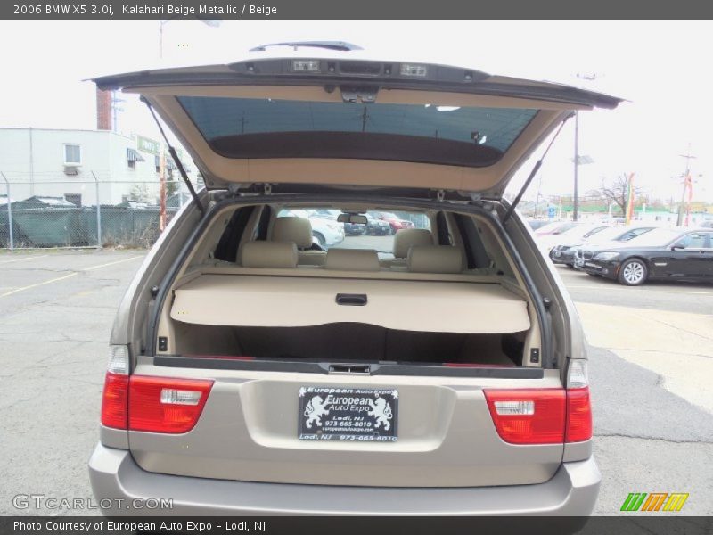Kalahari Beige Metallic / Beige 2006 BMW X5 3.0i