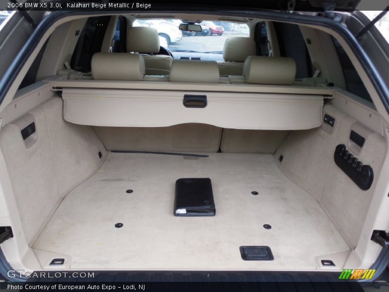 Kalahari Beige Metallic / Beige 2006 BMW X5 3.0i