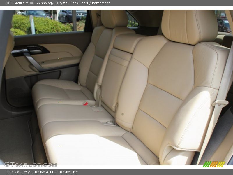 Crystal Black Pearl / Parchment 2011 Acura MDX Technology