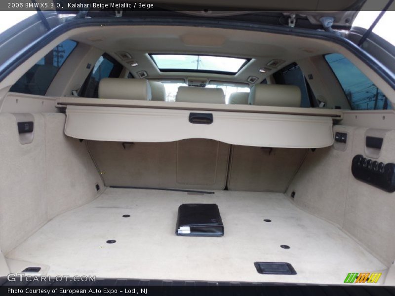 Kalahari Beige Metallic / Beige 2006 BMW X5 3.0i