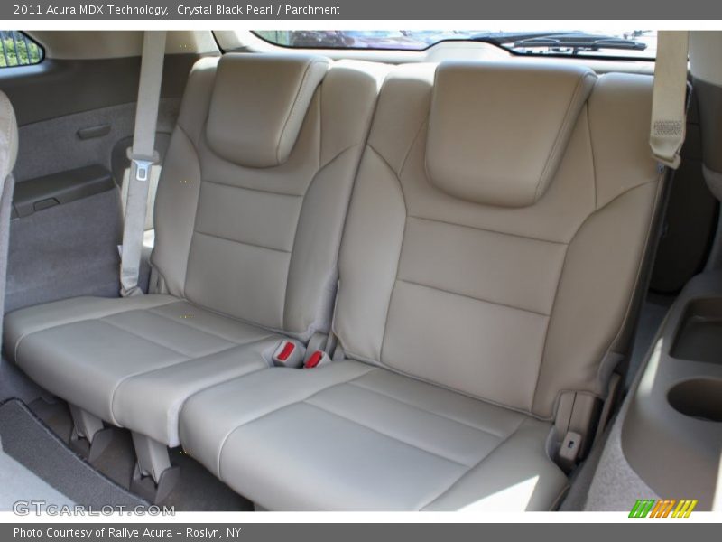 Crystal Black Pearl / Parchment 2011 Acura MDX Technology