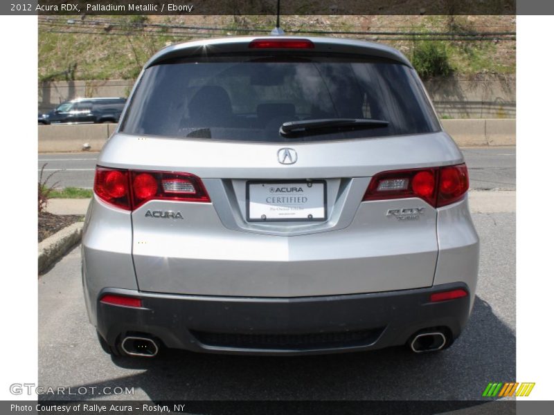 Palladium Metallic / Ebony 2012 Acura RDX