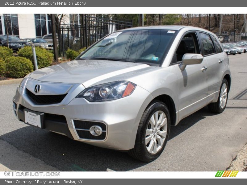 Palladium Metallic / Ebony 2012 Acura RDX