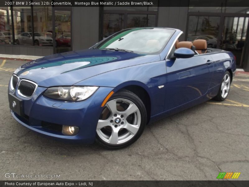 Front 3/4 View of 2007 3 Series 328i Convertible