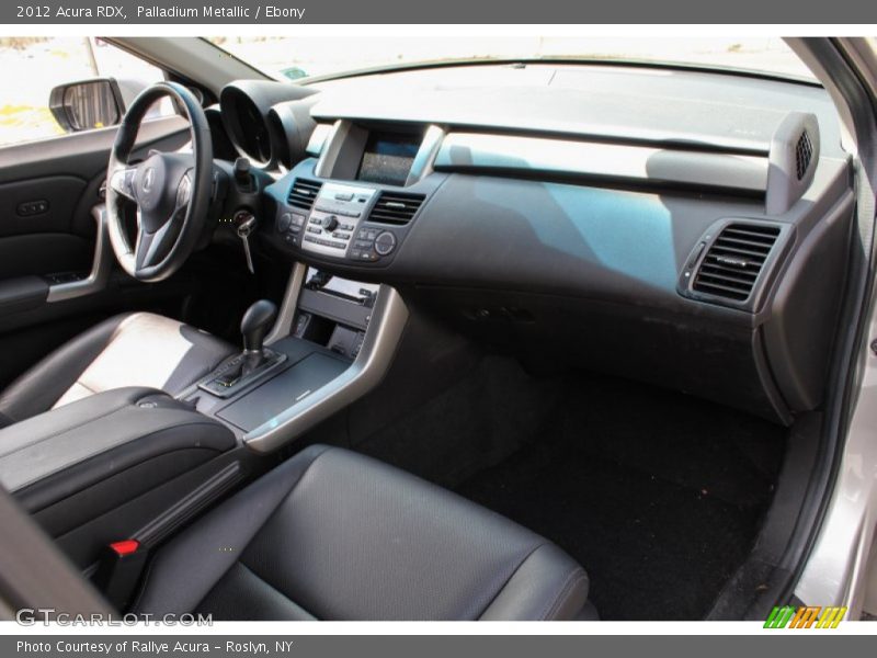 Palladium Metallic / Ebony 2012 Acura RDX