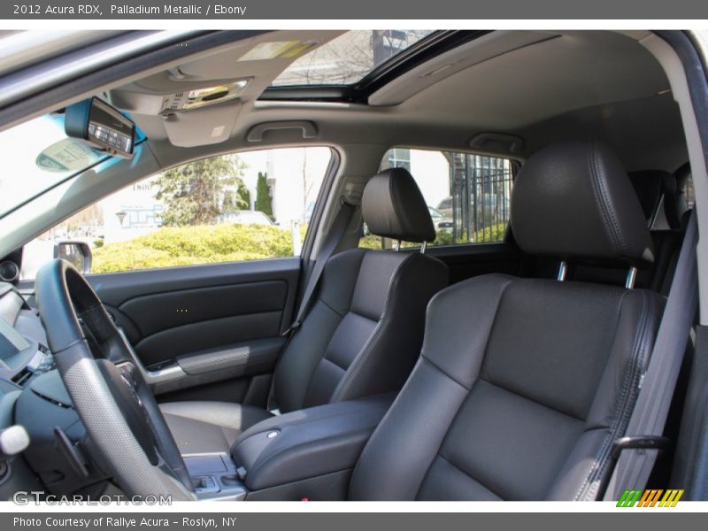Palladium Metallic / Ebony 2012 Acura RDX