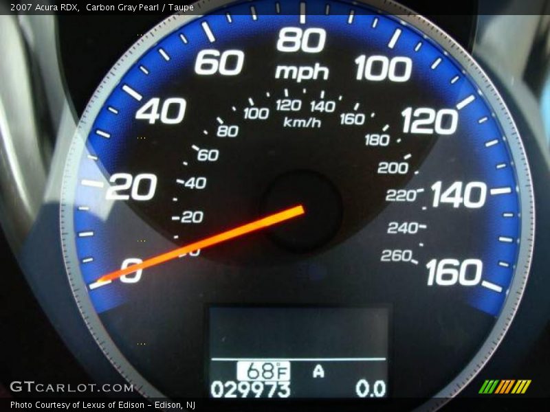 Carbon Gray Pearl / Taupe 2007 Acura RDX