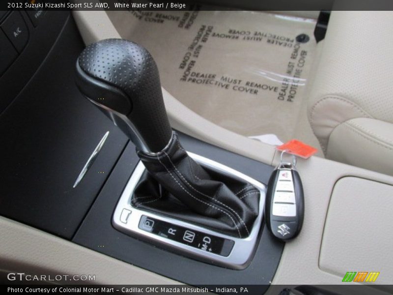  2012 Kizashi Sport SLS AWD CVT Automatic Shifter