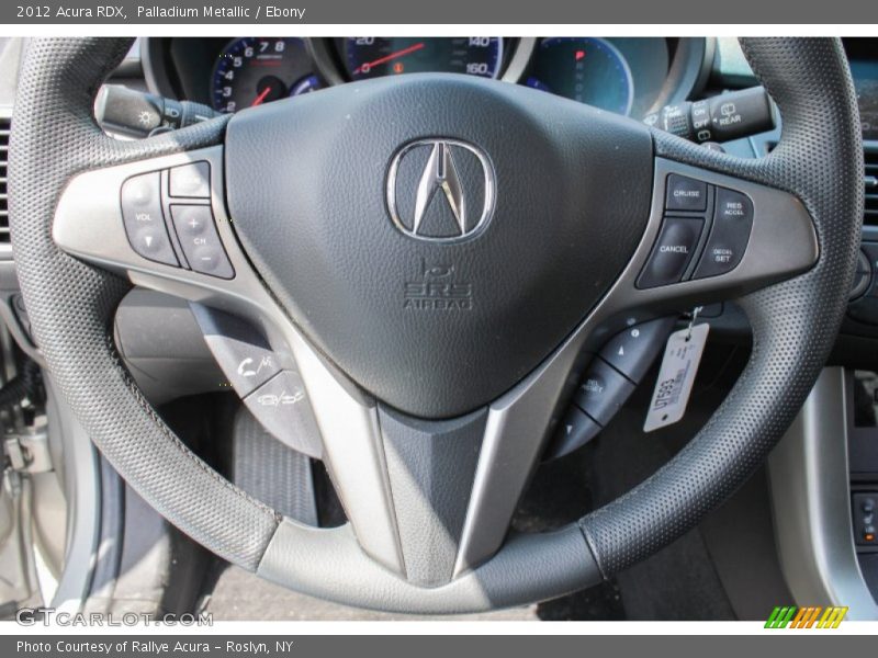 Palladium Metallic / Ebony 2012 Acura RDX