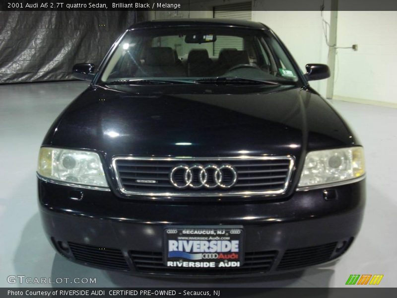 Brilliant Black / Melange 2001 Audi A6 2.7T quattro Sedan