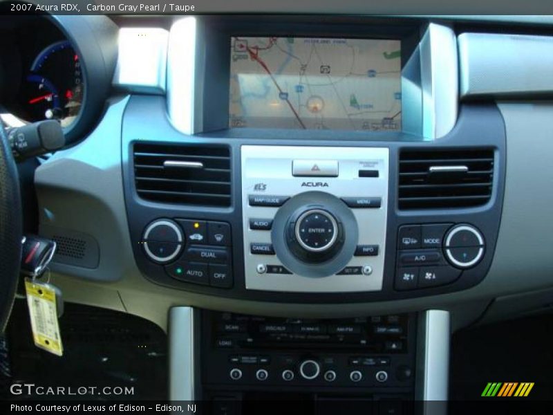 Carbon Gray Pearl / Taupe 2007 Acura RDX